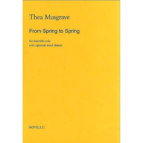 Musgrave: From Spring To Spring for Solo Marimba