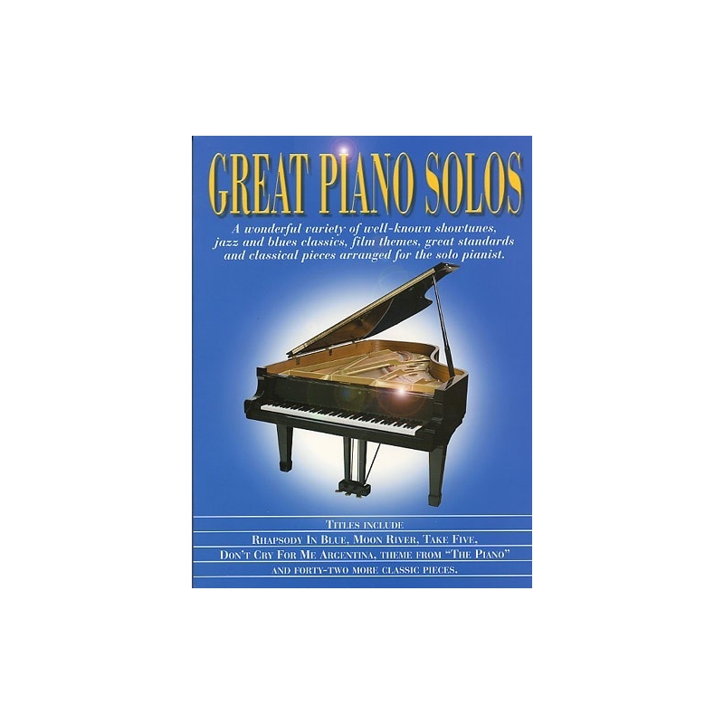 Great Piano Solos - The Blue Book