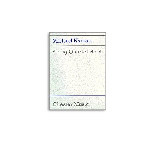 Nyman, Michael - String Quartet No. 4 (Score)