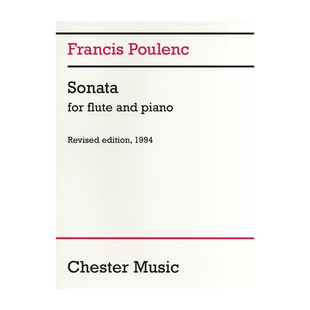 Poulenc, Francis - Sonata For Flute And Piano