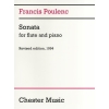 Poulenc, Francis - Sonata For Flute And Piano
