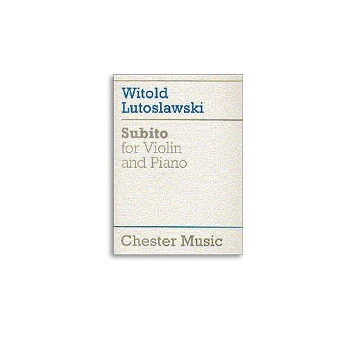 Lutoslawski, Witold - Subito