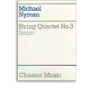 Nyman, Michael - String Quartet No. 3 Score