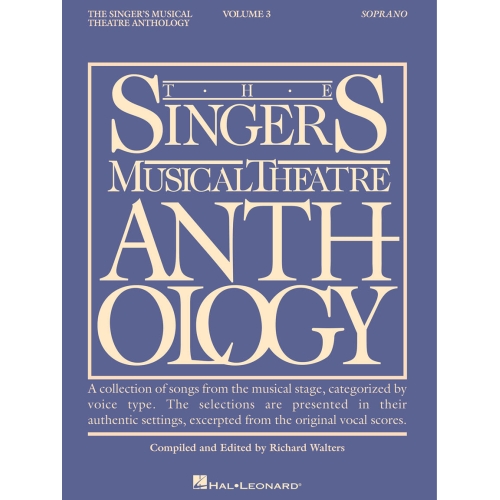 Singer's Musical Theatre Anthology – Volume 3 (Soprano)