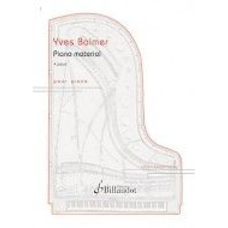 Balmer, Yves - Piano Material