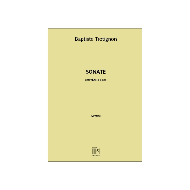 Trotignon, Baptiste - Sonate