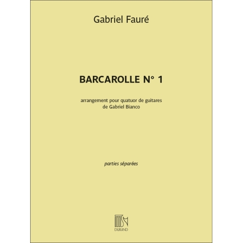 Fauré, Gabriel - Barcarolle...