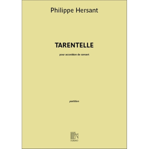 Hersant, Philippe - Tarentelle