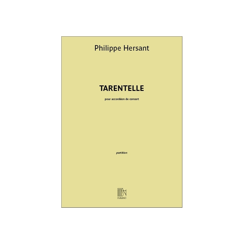 Hersant, Philippe - Tarentelle