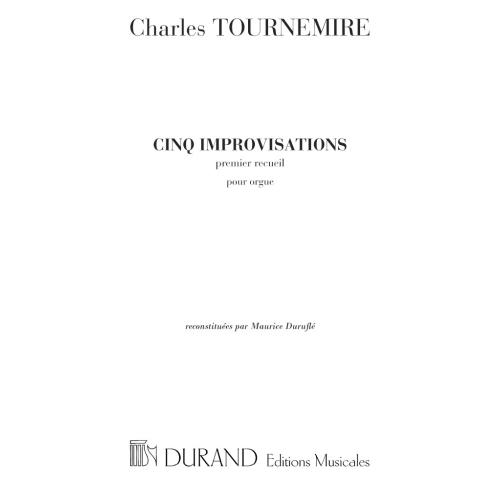 Tournemire, Charles - Cinq...