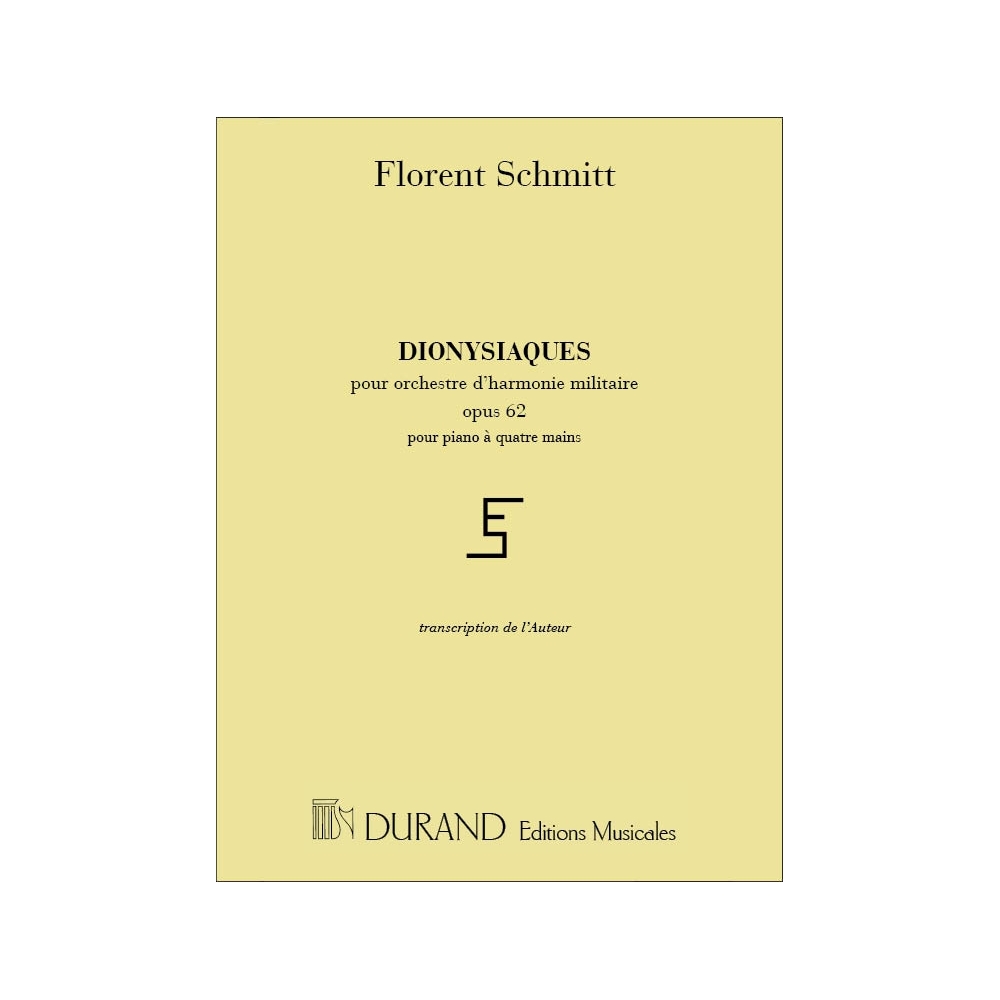 Schmitt, Florent - Dionysiaques Op 62