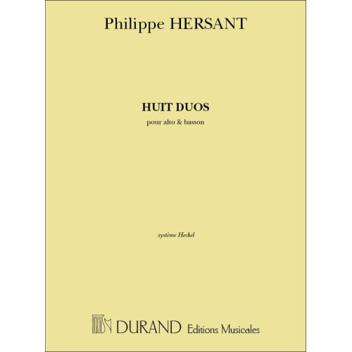 Hersant, Philippe - Huit Duos