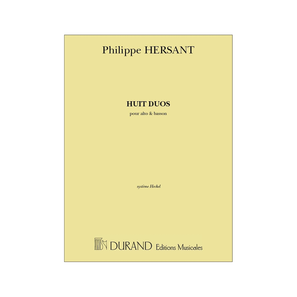 Hersant, Philippe - Huit Duos