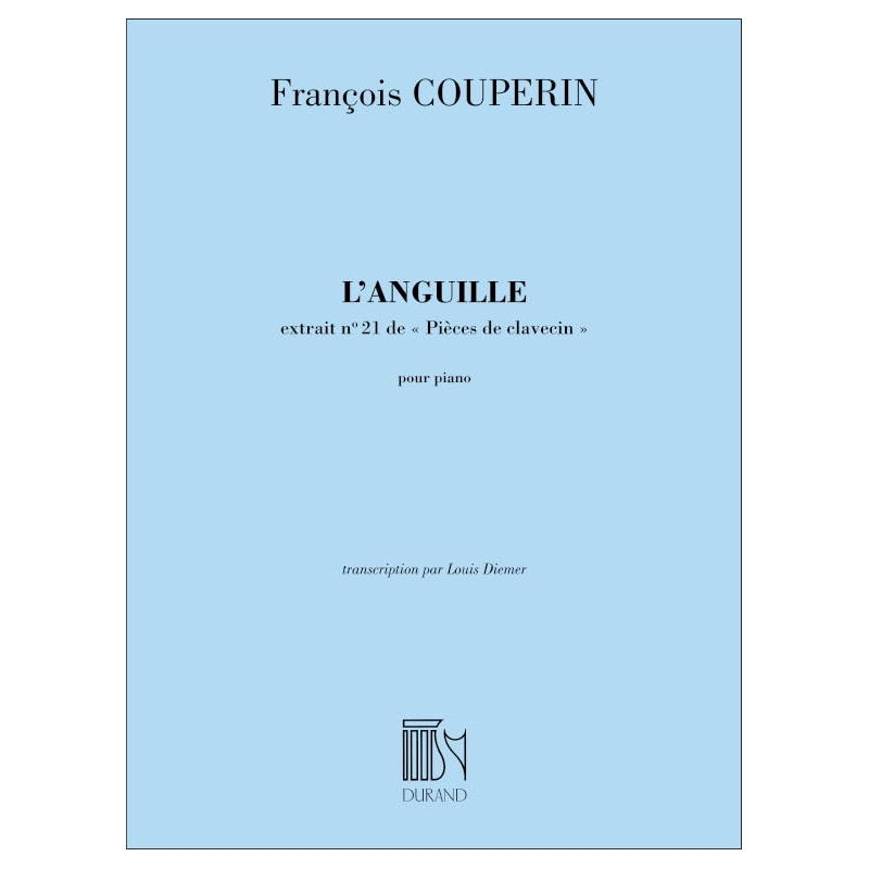 Couperin, François - L'Anguille Pour Piano