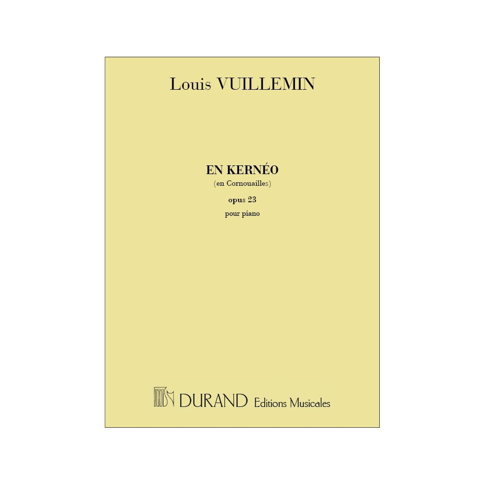 Vuillemin, Louis - En Kerneo Op 23