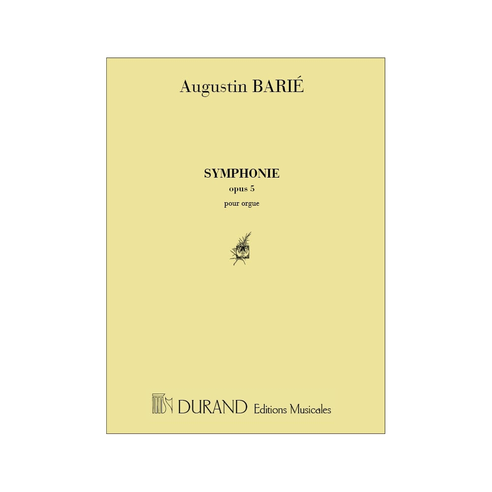 Barié, Augustin - Symphonie Opus 5