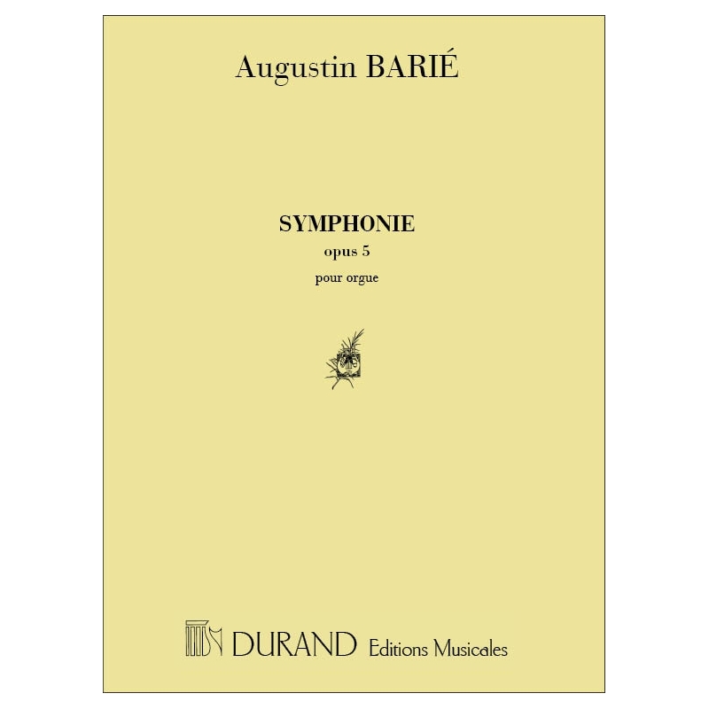 Barié, Augustin - Symphonie Opus 5