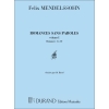 Bartholdy, Felix Mendelssohn - Romances Sans Paroles V1 Piano (1 A 10)