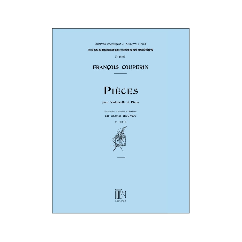 Couperin, François - Pieces Vlc-Piano 2 Suite