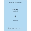 Wieniawski, Henryk - Mazurkas Violon-Piano