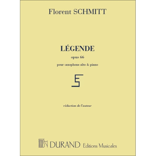 Schmitt, Florent - Légende...