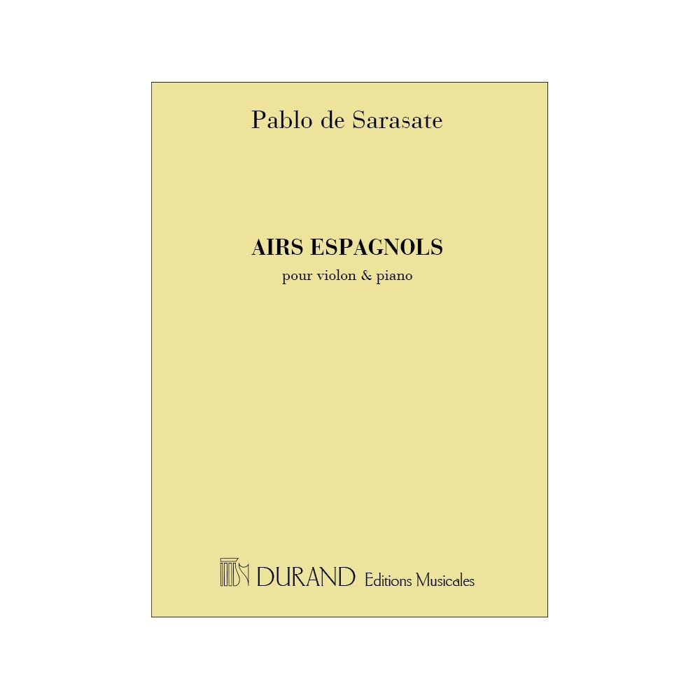 Sarasate, Pablo - Airs Espagnols Vl-Piano