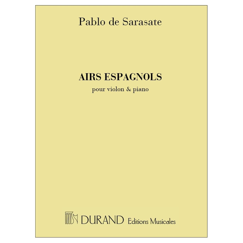 Sarasate, Pablo - Airs Espagnols Vl-Piano