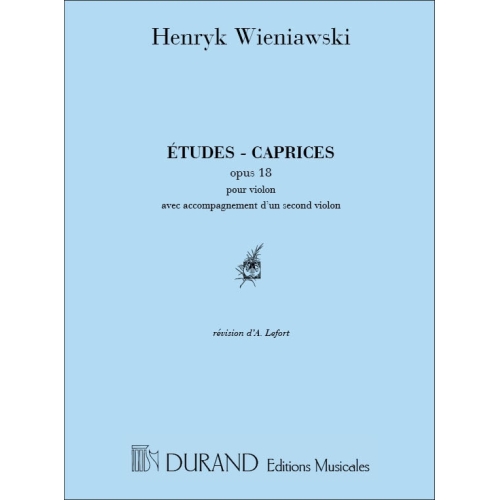 Wieniawski, Henryk - Etudes...
