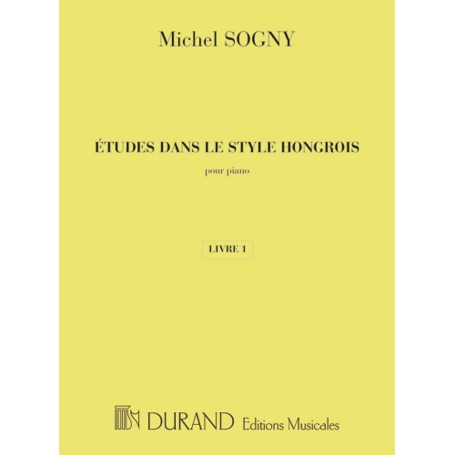 Sogny, Michel - Etudes Dans...