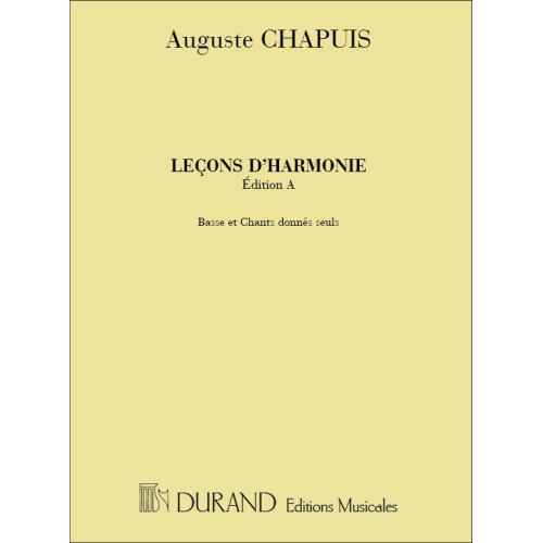 Chapuis, Auguste - Lecons...