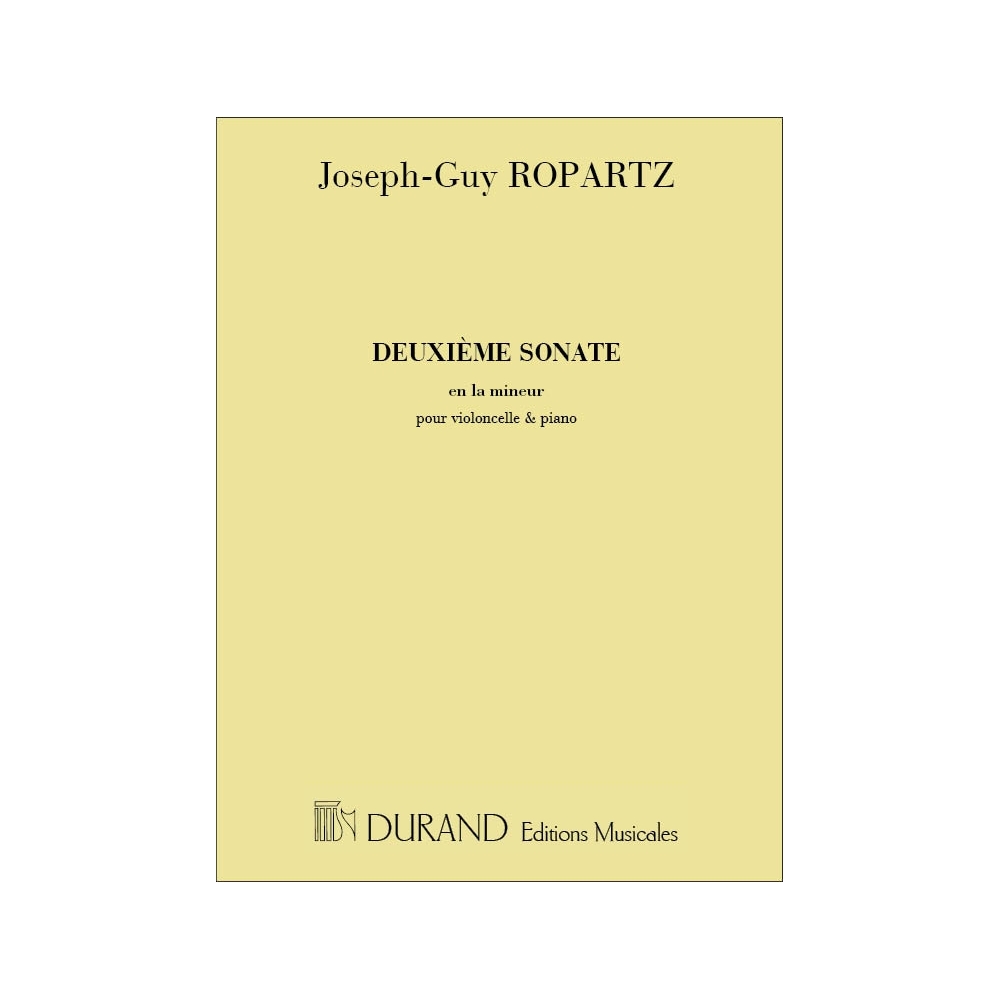 Ropartz, Joseph Guy - Sonate N 2 Vlc-Piano