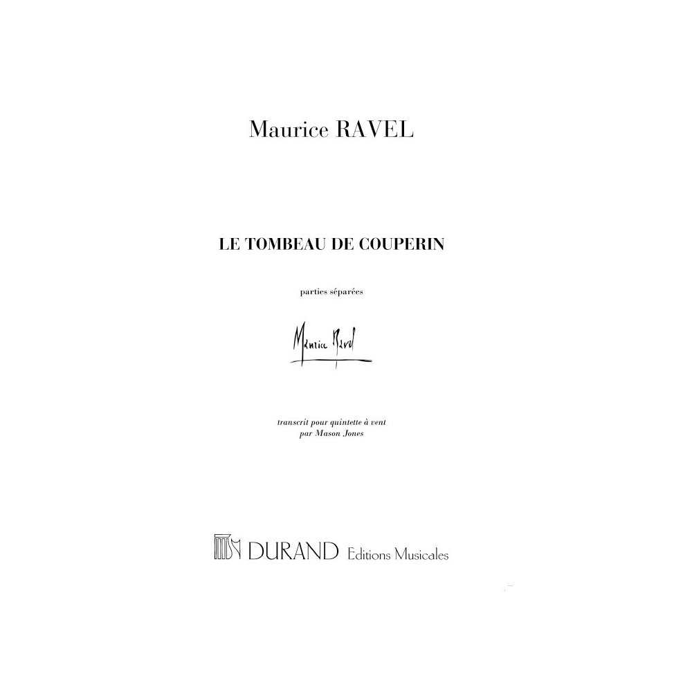 Ravel, Maurice - Le Tombeau de Couperin