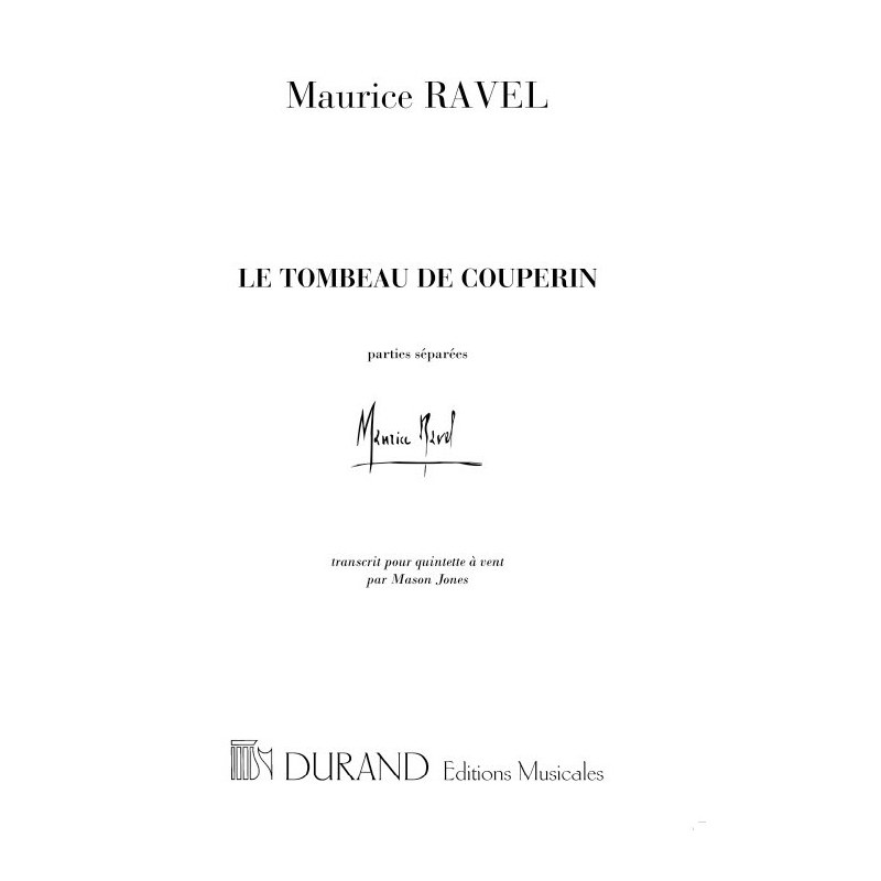 Ravel, Maurice - Le Tombeau de Couperin