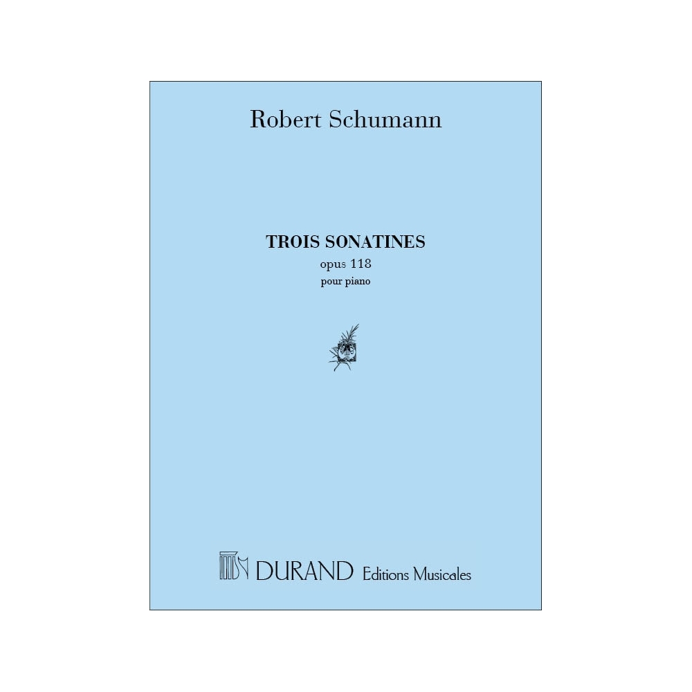 Schumann, Robert - 3 Sonatines Op 118 Piano