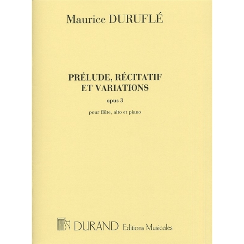 Duruflé, Maurice - Prélude,...
