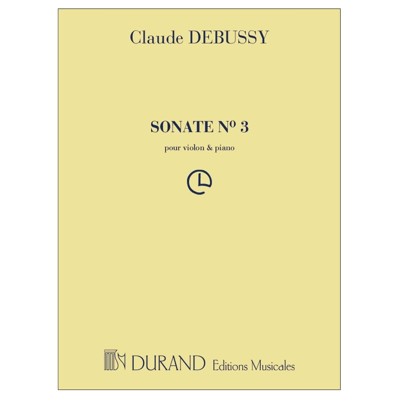 Debussy, Claude - Sonate No.3