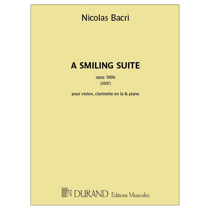 Bacri, Nicolas - A Smiling Suite