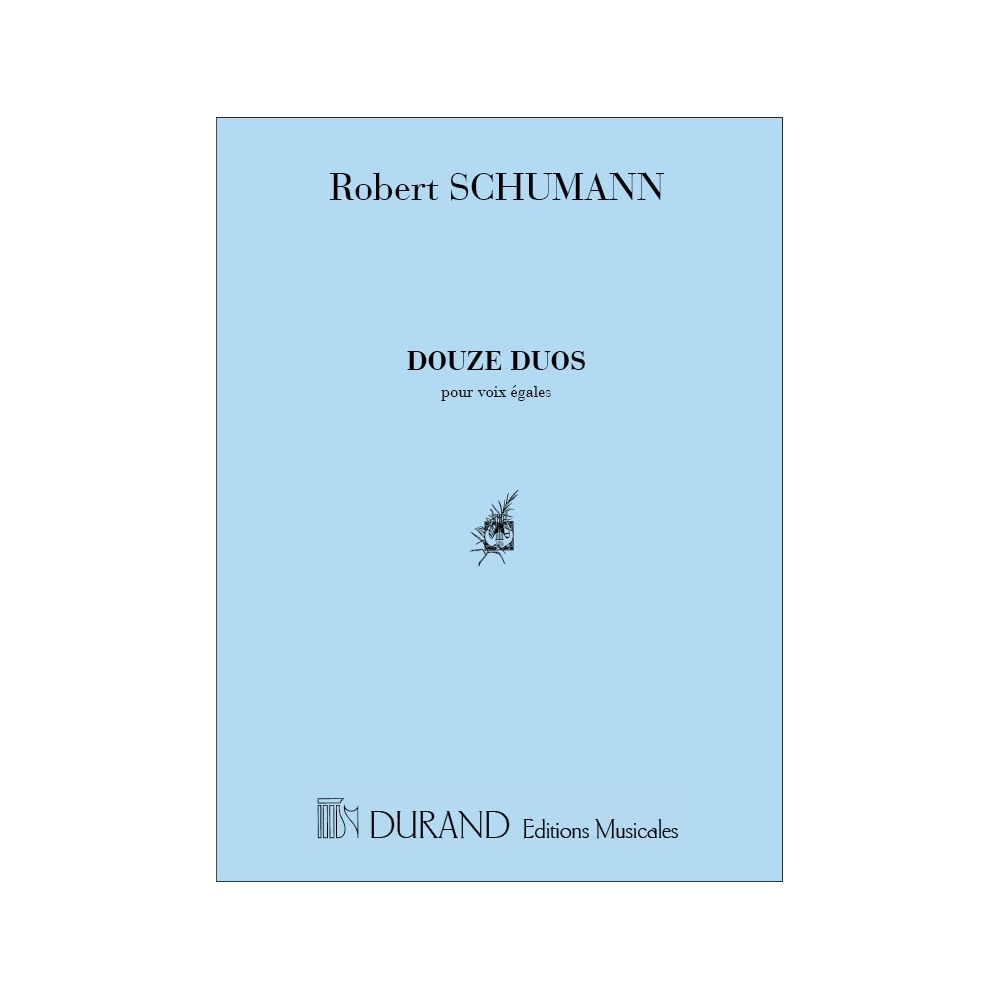 Schumann, Robert - 12 Duos Vx Egales-Piano