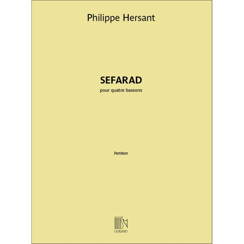 Hersant, Philippe - Sefarad