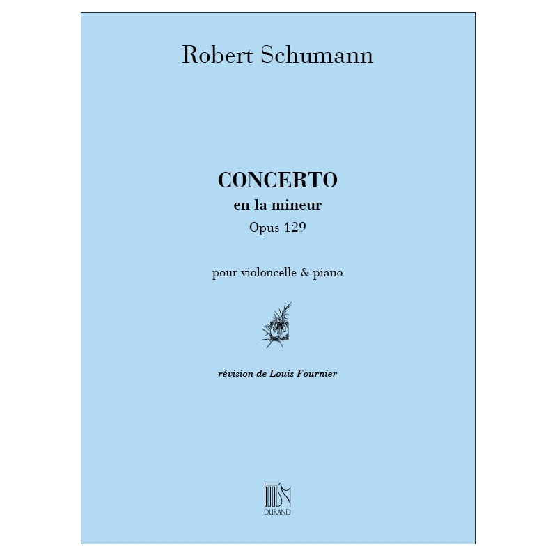 Schumann, Robert - Concerto For Cello And Piano