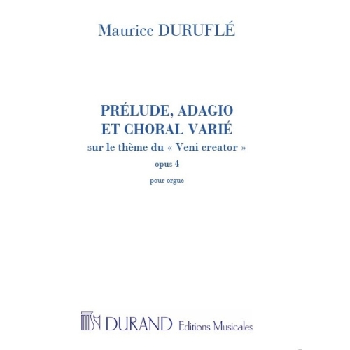 Maurice Duruflé - Prélude,...