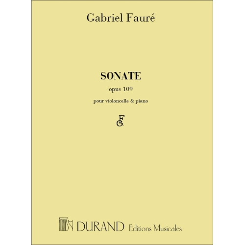 Fauré, Gabriel - Sonate N 1...