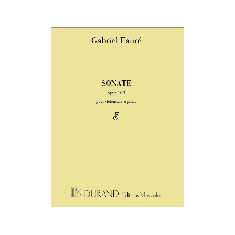 Fauré, Gabriel - Sonate N 1 Opus 109
