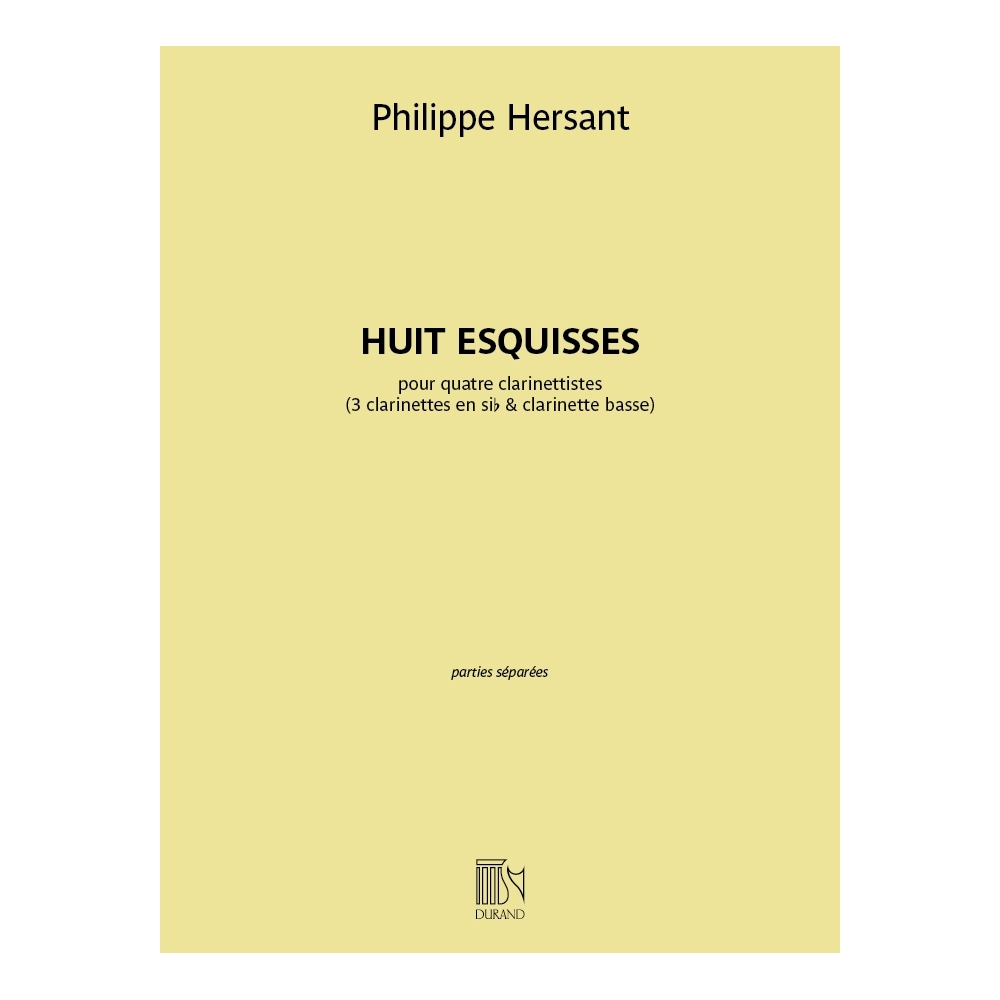 Hersant, Philippe - Huit esquisses