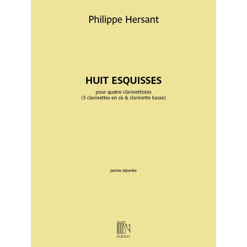 Hersant, Philippe - Huit esquisses