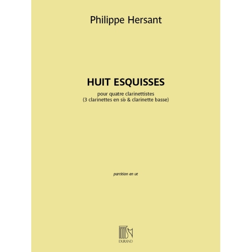 Hersant, Philippe - Huit...