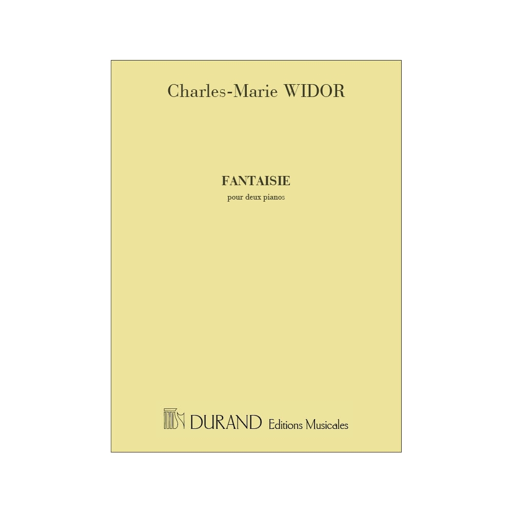 Widor, Charles-Marie - Fantaisie Pour 2 Pianos