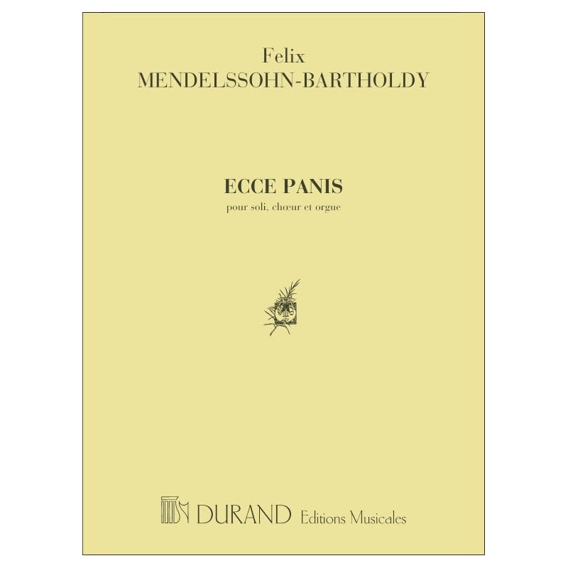 Bartholdy, Felix Mendelssohn - Ecce Panis Choeurs