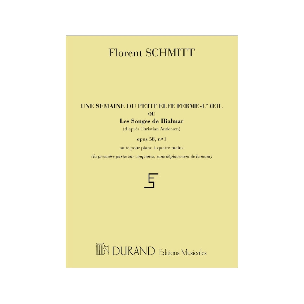 Schmitt, Florent - Semaine Petit Elfe Op 58