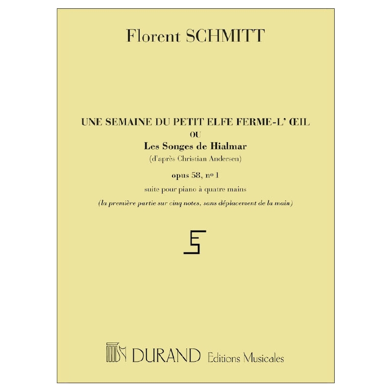 Schmitt, Florent - Semaine Petit Elfe Op 58